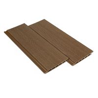 Фасадная панель из ДПК с текстурой дерева Vista 3D - Орех Фасадная панель из ДПК с текстурой дерева Vista 3D - Орех