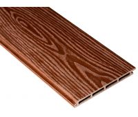 Фасадная доска ДПК 3D - Шоколад