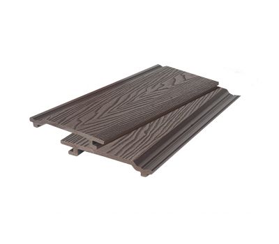 Фасадная доска ДПК 3D WOOD Тёмно-коричневый от производителя Polivan Group по цене 590 р Фасадная доска ДПК 3D WOOD Тёмно-коричневый от производителя Polivan Group по цене 590 р