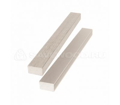 Брус лавочный ДПК полнотелый Бежевый от производителя  Savewood по цене 670 р