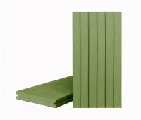 Террасная доска КЛАССИК полнотелая с пазом Олива (Под заказ)