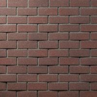 Плитка Фасадная битумная, HAUBERK кирпич Обожжённый Плитка Фасадная битумная, HAUBERK кирпич Обожжённый