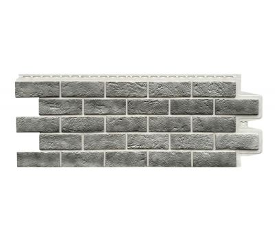 Фасадные панели Cостаренный кирпич Элит Гранит белый ШОВ от производителя  Grand Line по цене 704 р