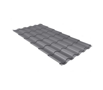 Металлочерепица кредо 0,5 Satin RAL 7004 сигнальный серый от производителя  Grand Line по цене 707 р