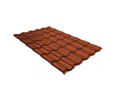 Металлочерепица кредо GL 0,5 GreenСoat Pural RR 750 кирпично-красный (RAL 8004 терракота) от производителя  Grand Line по цене 1 156 р