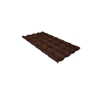 Металлочерепица камея 0,45 Safari Twincolor Brown от производителя  Grand Line по цене 0 р