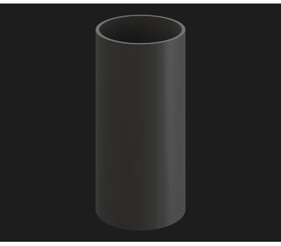 Труба водосточная 3 м Premium Графит от производителя  Docke по цене 768 р