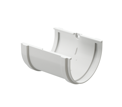 Соединитель желоба Premium ПВХ Пломбир от производителя Docke по цене 214 р Соединитель желоба Premium ПВХ Пломбир от производителя Docke по цене 214 р