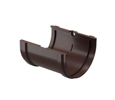 Соединитель желоба Premium ПВХ Шоколад от производителя  Docke по цене 247 р